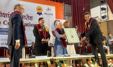 NSL Group Chairman Mandava Prabhakar Rao conferred with Honorary Doctorate